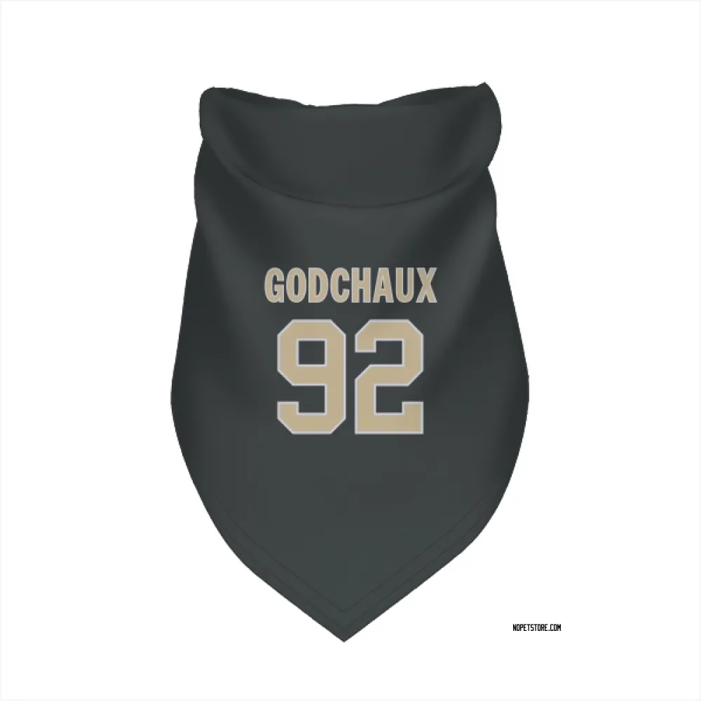 New Orleans Saints Davon Godchaux Black Pet Bandana for Dog & Cat