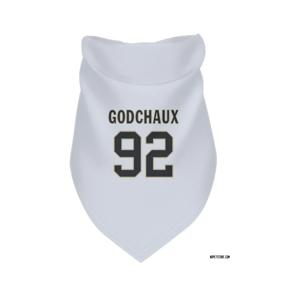 New Orleans Saints Davon Godchaux White Pet Bandana for Dog & Cat