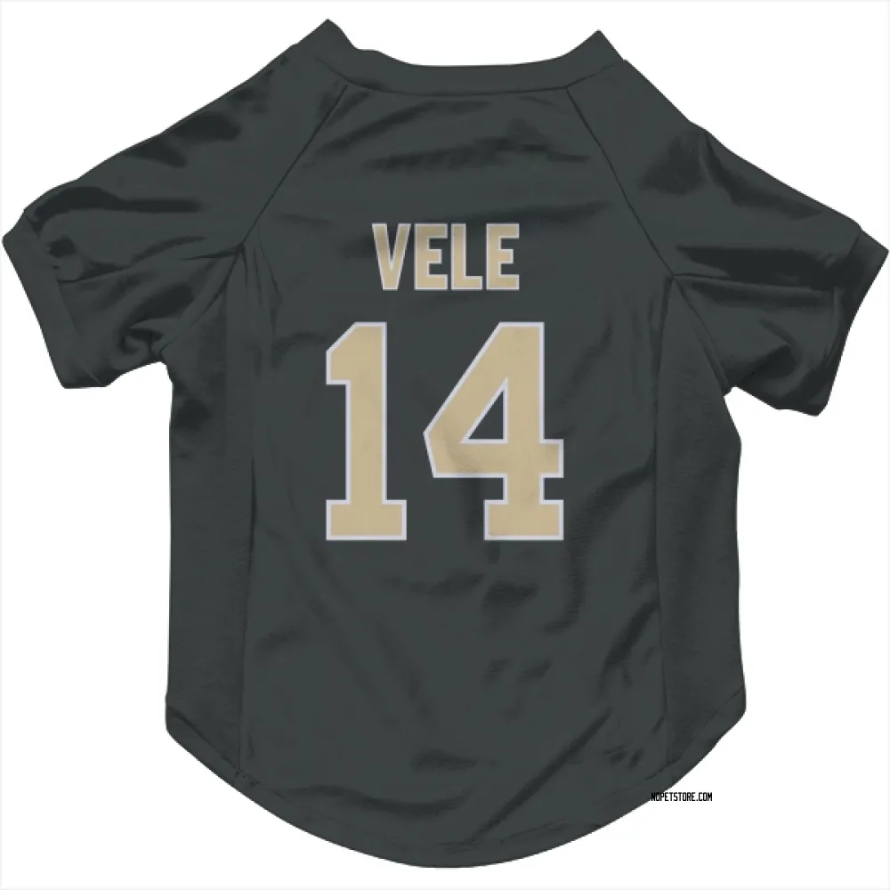 New Orleans Saints Devaughn Vele Black Pet Jersey for Dog & Cat