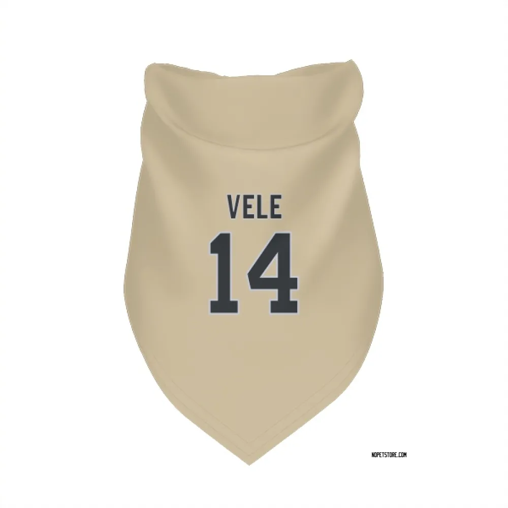 New Orleans Saints Devaughn Vele Gold Pet Bandana for Dog & Cat
