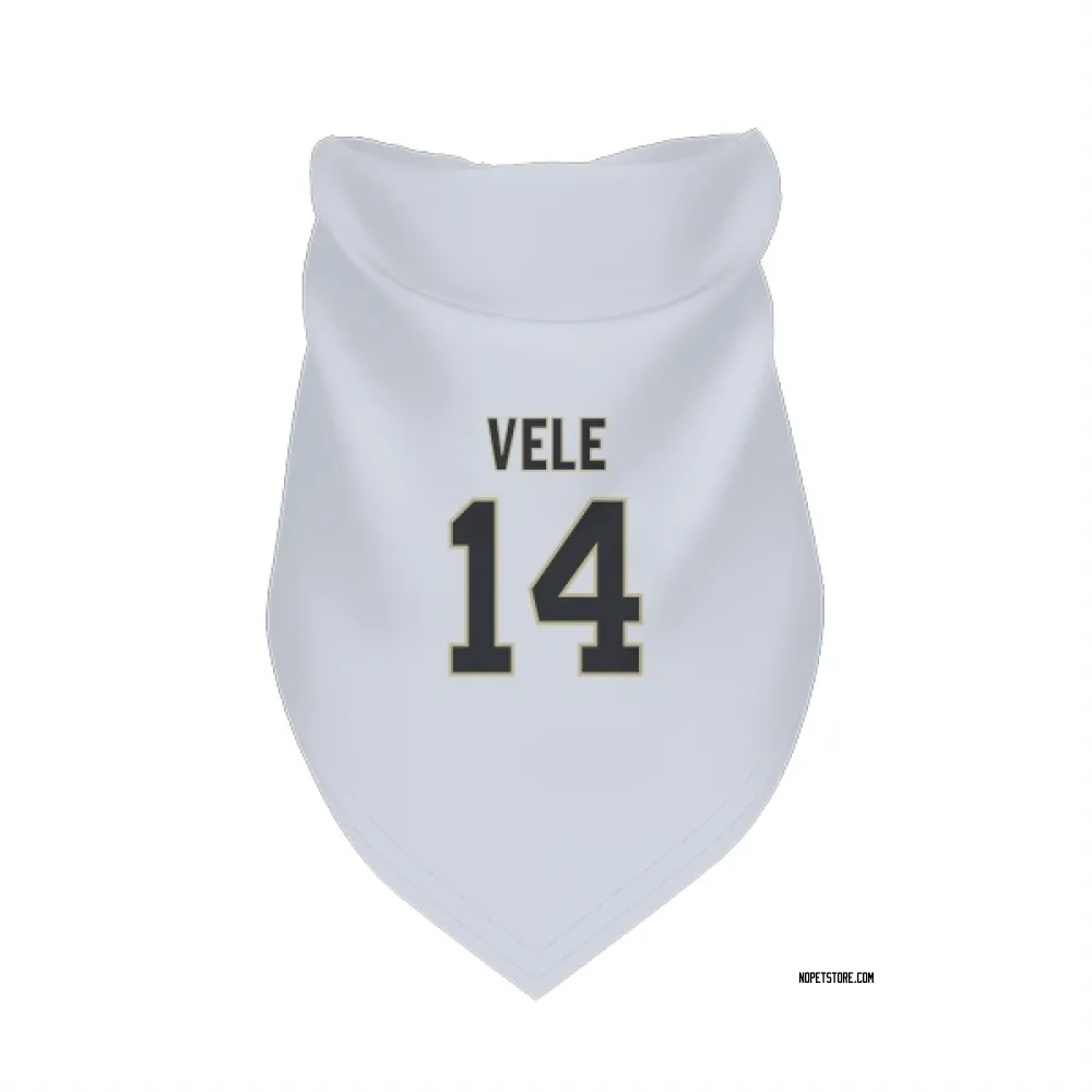 New Orleans Saints Devaughn Vele White Pet Bandana for Dog & Cat