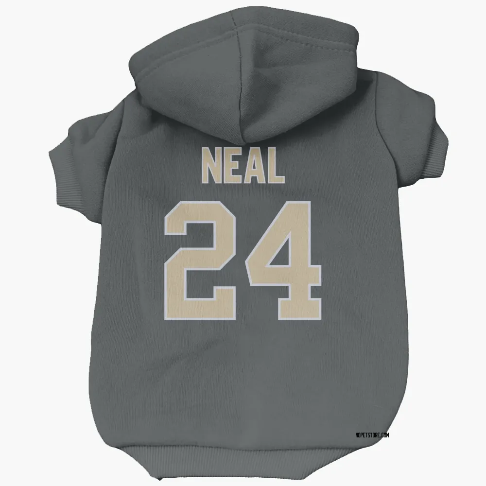 New Orleans Saints Devin Neal Black Pet Hoodie for Dog & Cat