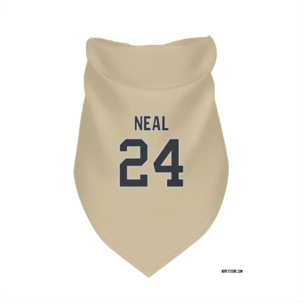 New Orleans Saints Devin Neal Gold Pet Bandana for Dog & Cat