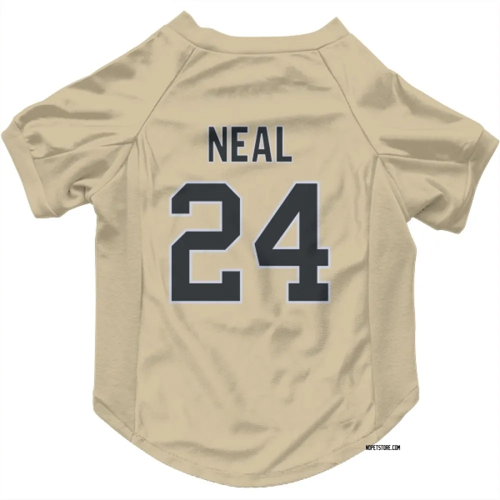 New Orleans Saints Devin Neal Gold Pet Jersey for Dog & Cat