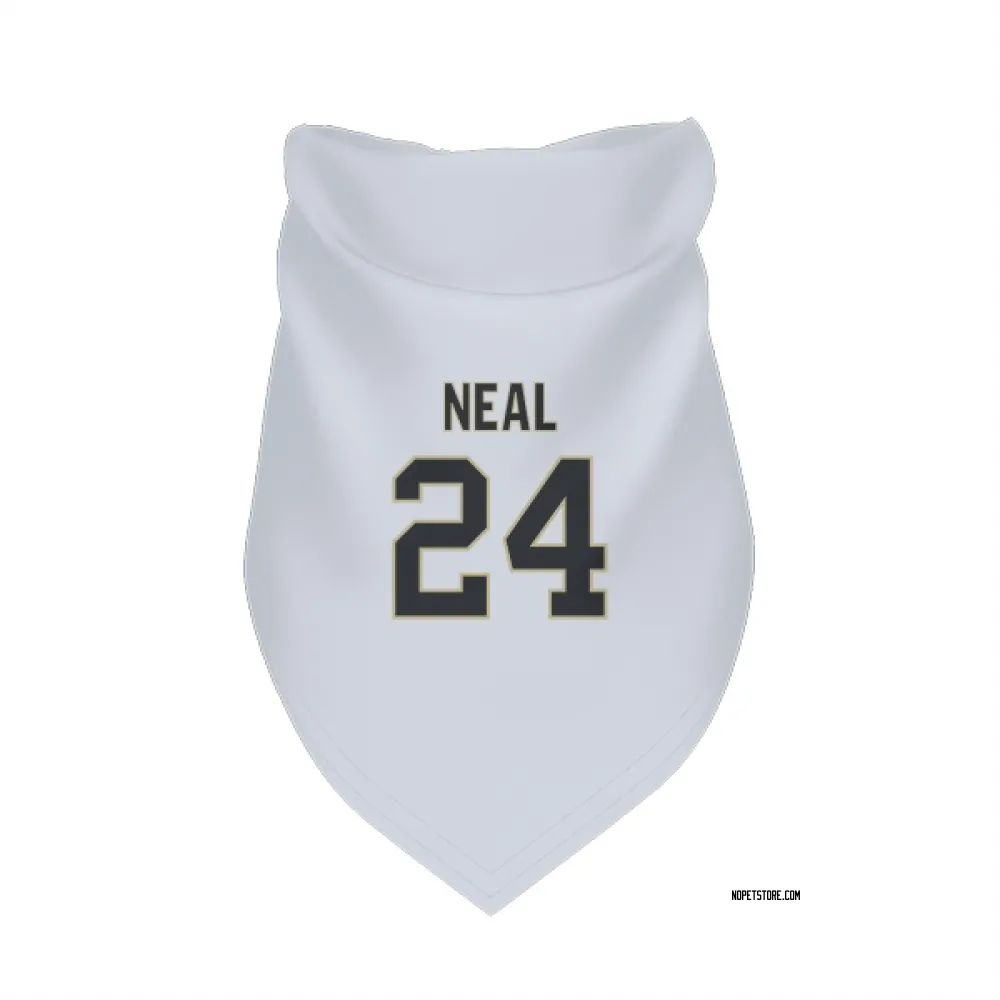 New Orleans Saints Devin Neal White Pet Bandana for Dog & Cat