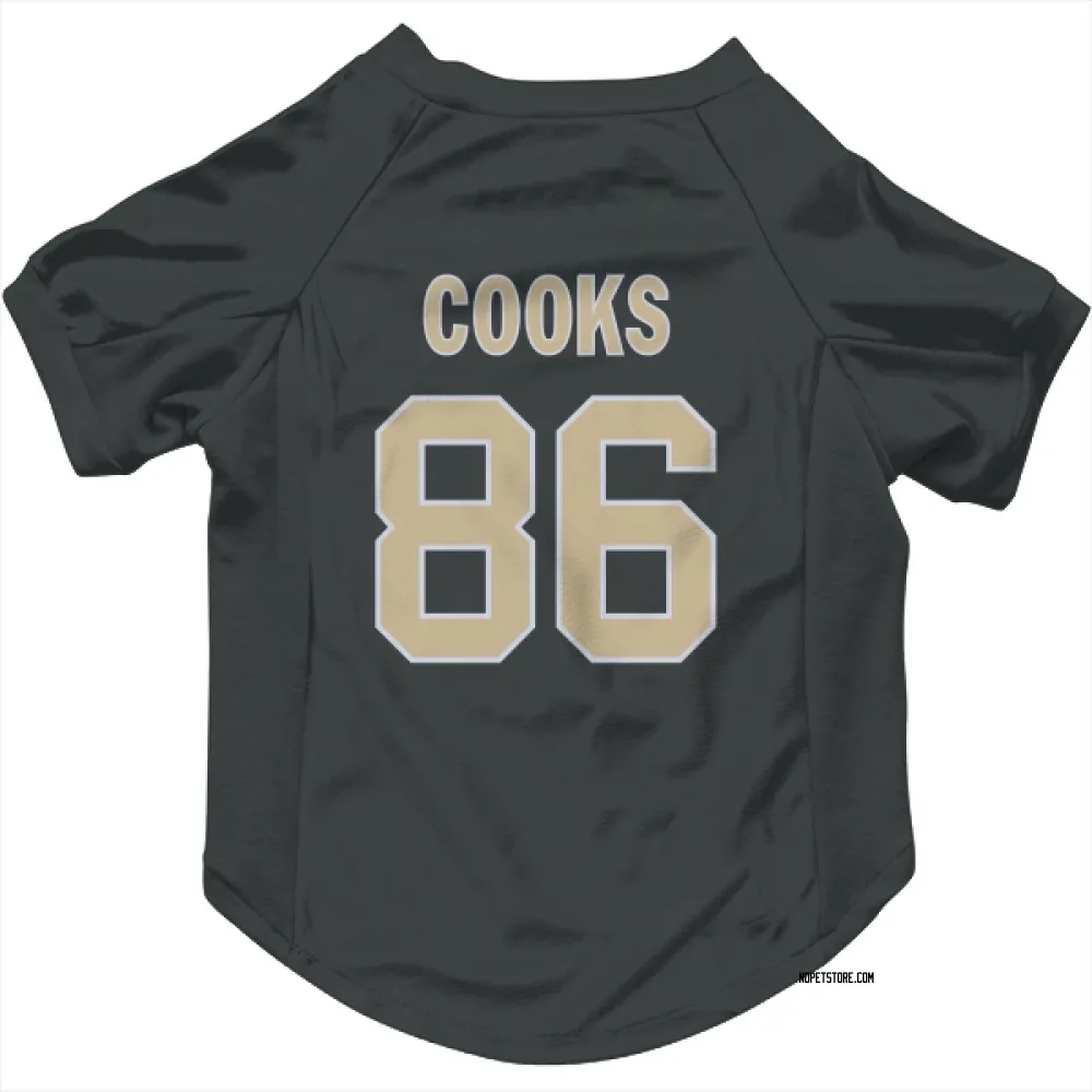 New Orleans Saints Elijah Cooks Black Pet Jersey for Dog & Cat