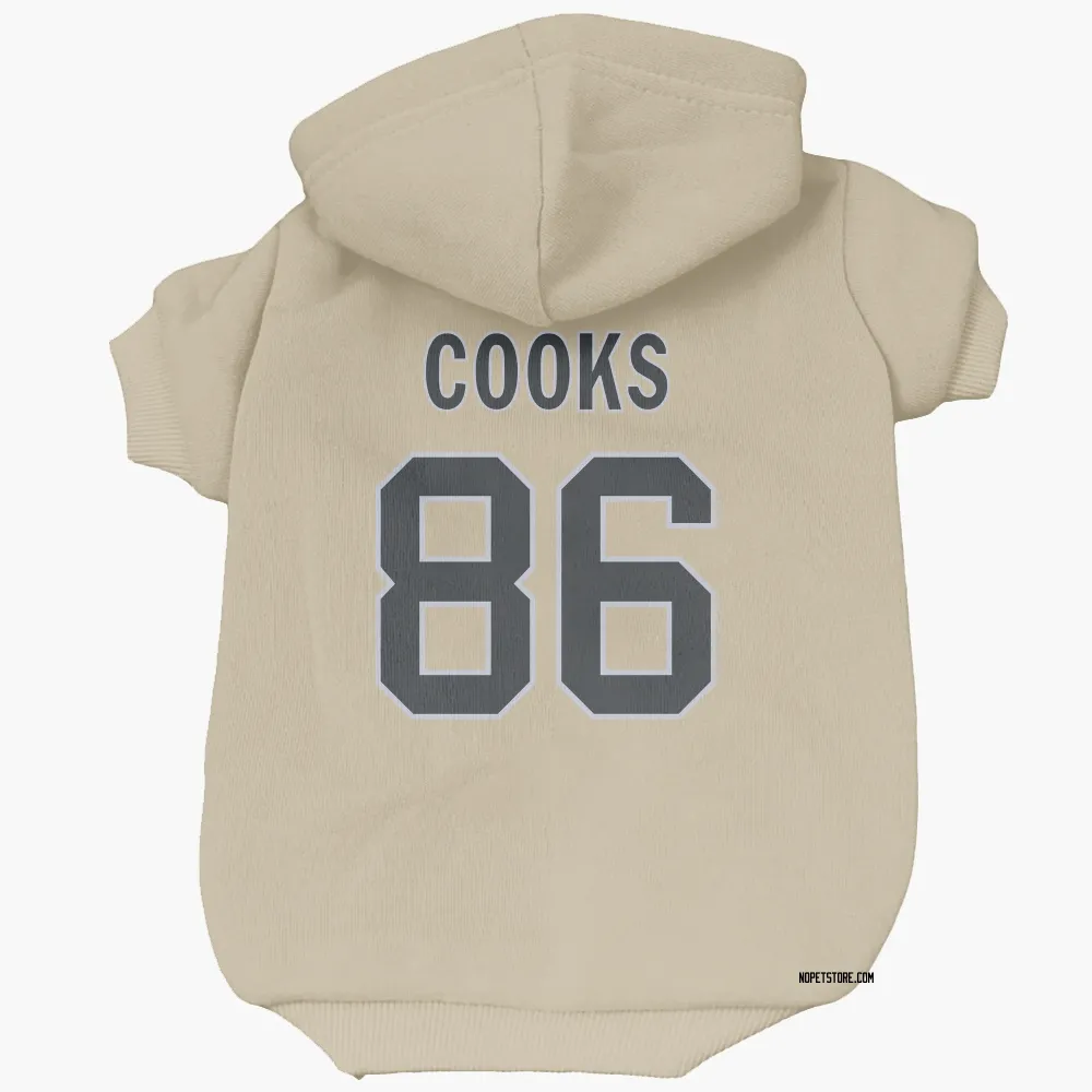 New Orleans Saints Elijah Cooks Gold Pet Hoodie for Dog & Cat