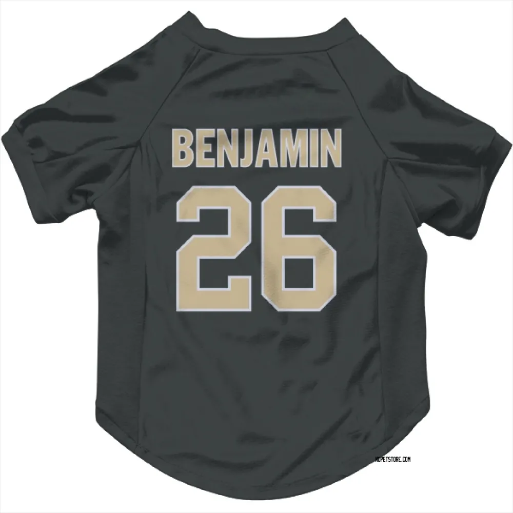 New Orleans Saints Eno Benjamin Black Pet Jersey for Dog & Cat