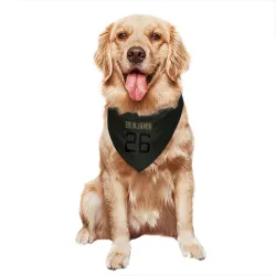 New Orleans Saints Eno Benjamin Black Service Pet Bandana for Dog & Cat