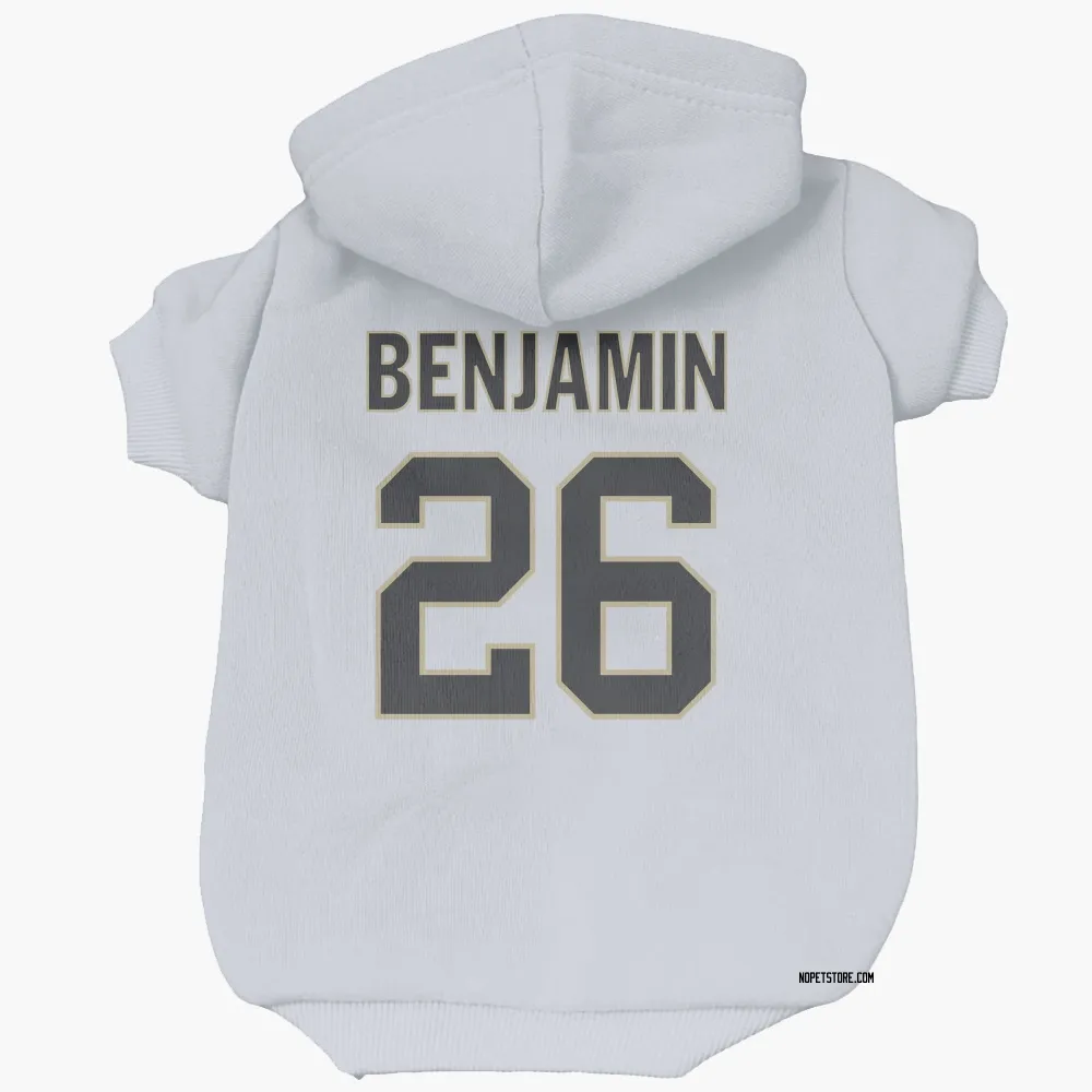 New Orleans Saints Eno Benjamin White Pet Hoodie for Dog & Cat