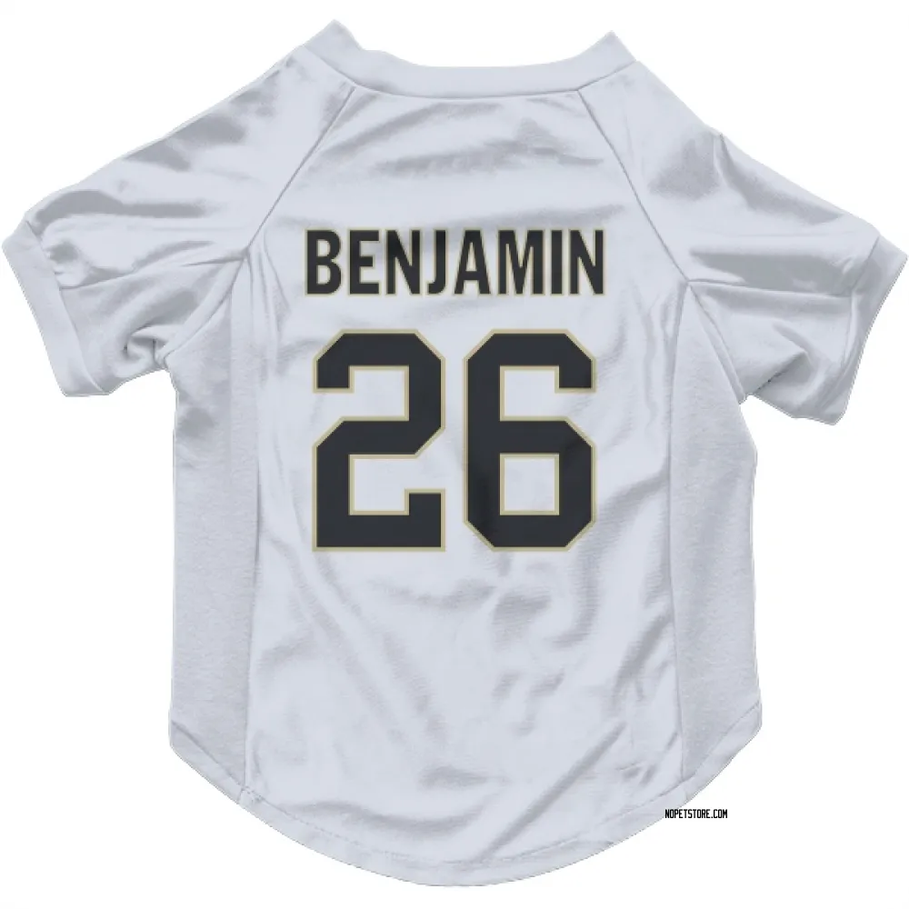 New Orleans Saints Eno Benjamin White Pet Jersey for Dog & Cat
