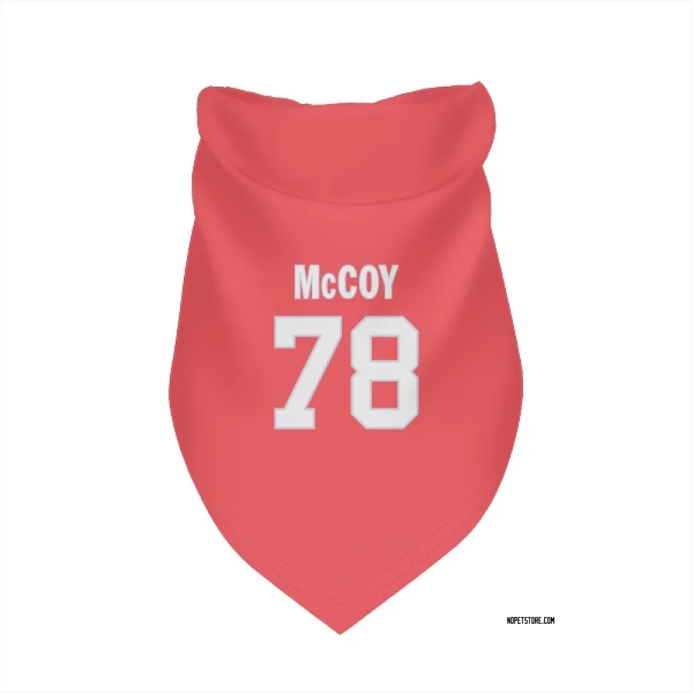 New Orleans Saints Erik McCoy Pink Pet Bandana for Dog & Cat