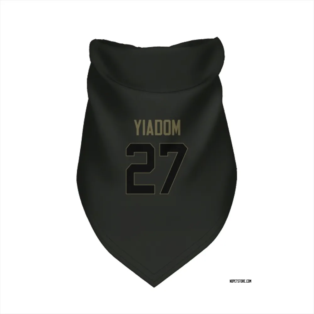 New Orleans Saints Isaac Yiadom Black Service Pet Bandana for Dog & Cat