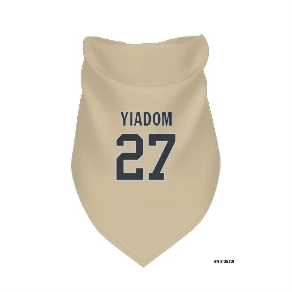 New Orleans Saints Isaac Yiadom Gold Pet Bandana for Dog & Cat