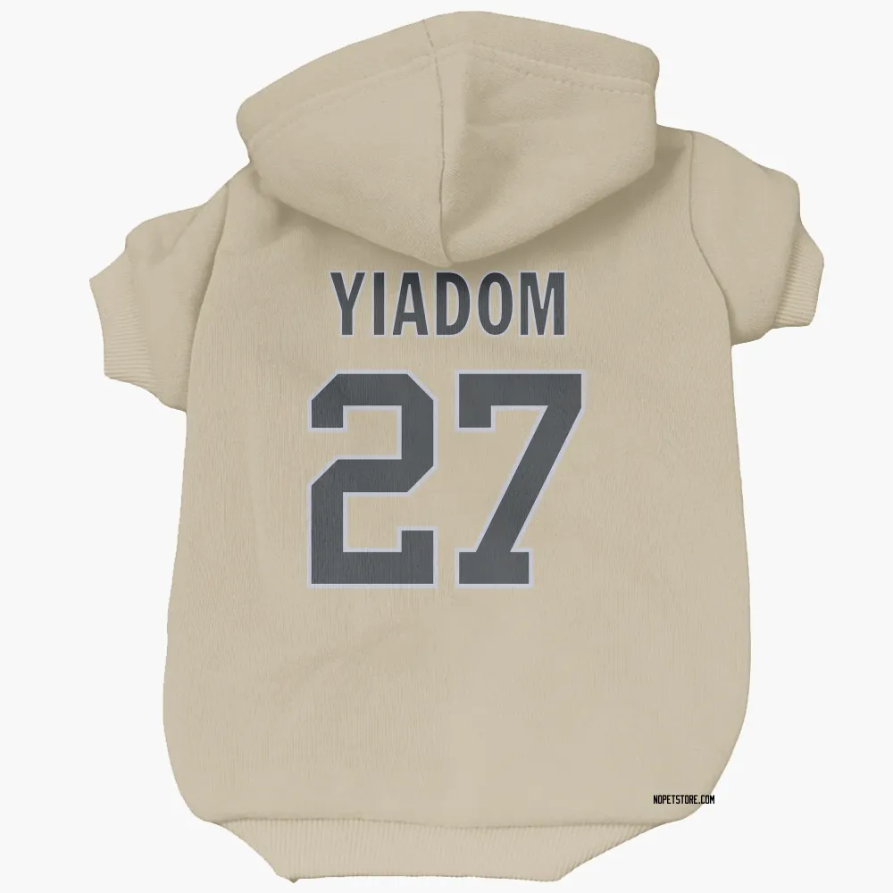 New Orleans Saints Isaac Yiadom Gold Pet Hoodie for Dog & Cat