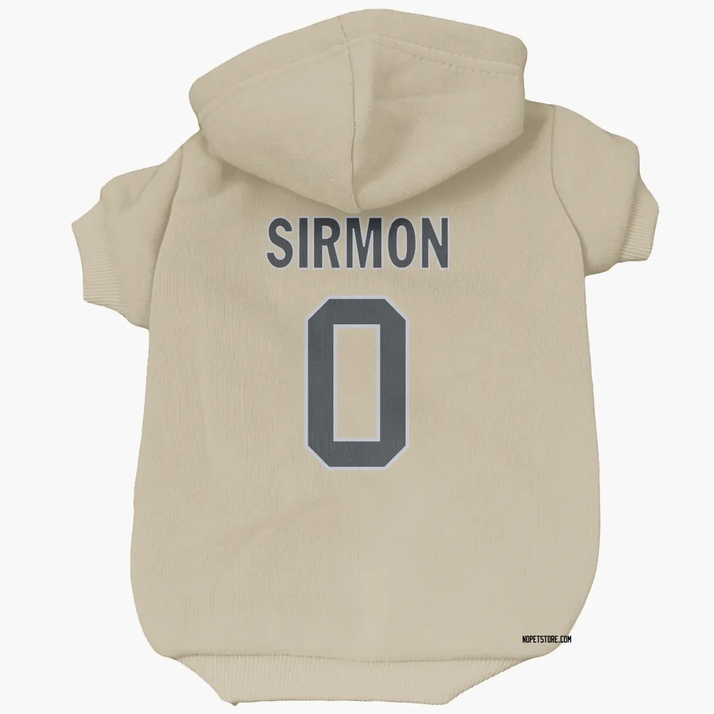 New Orleans Saints Jackson Sirmon Gold Pet Hoodie for Dog & Cat