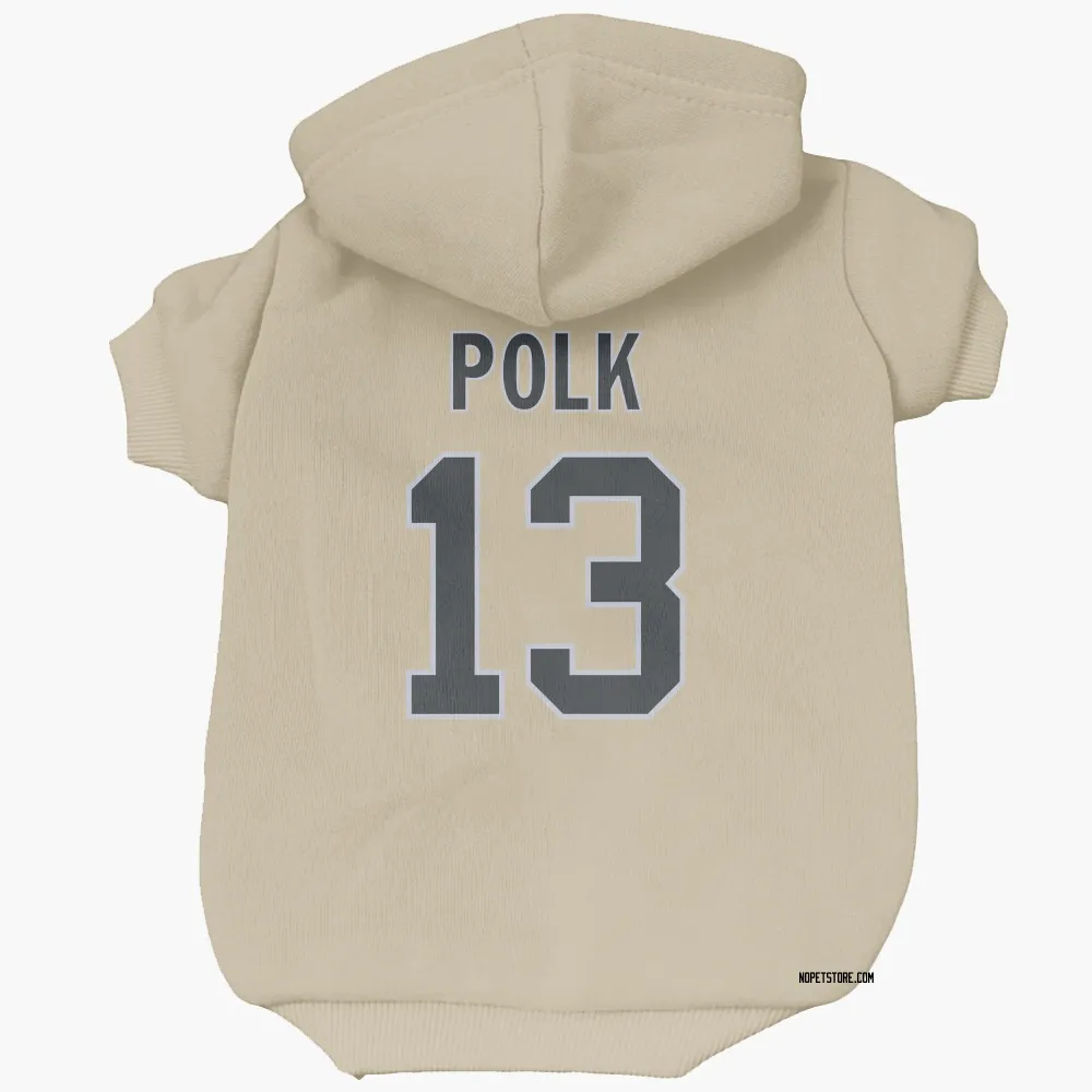 New Orleans Saints Ja'Lynn Polk Gold Pet Hoodie for Dog & Cat