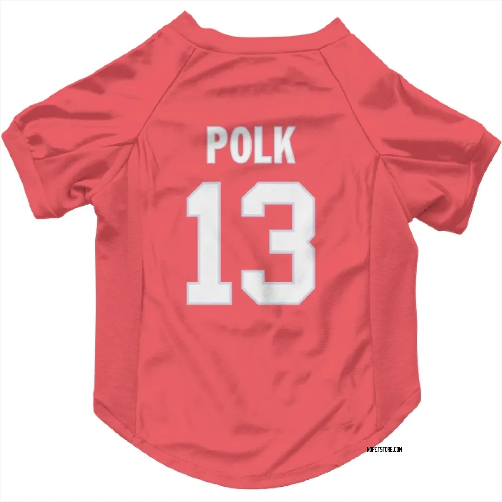 New Orleans Saints Ja'Lynn Polk Pink Pet Jersey for Dog & Cat