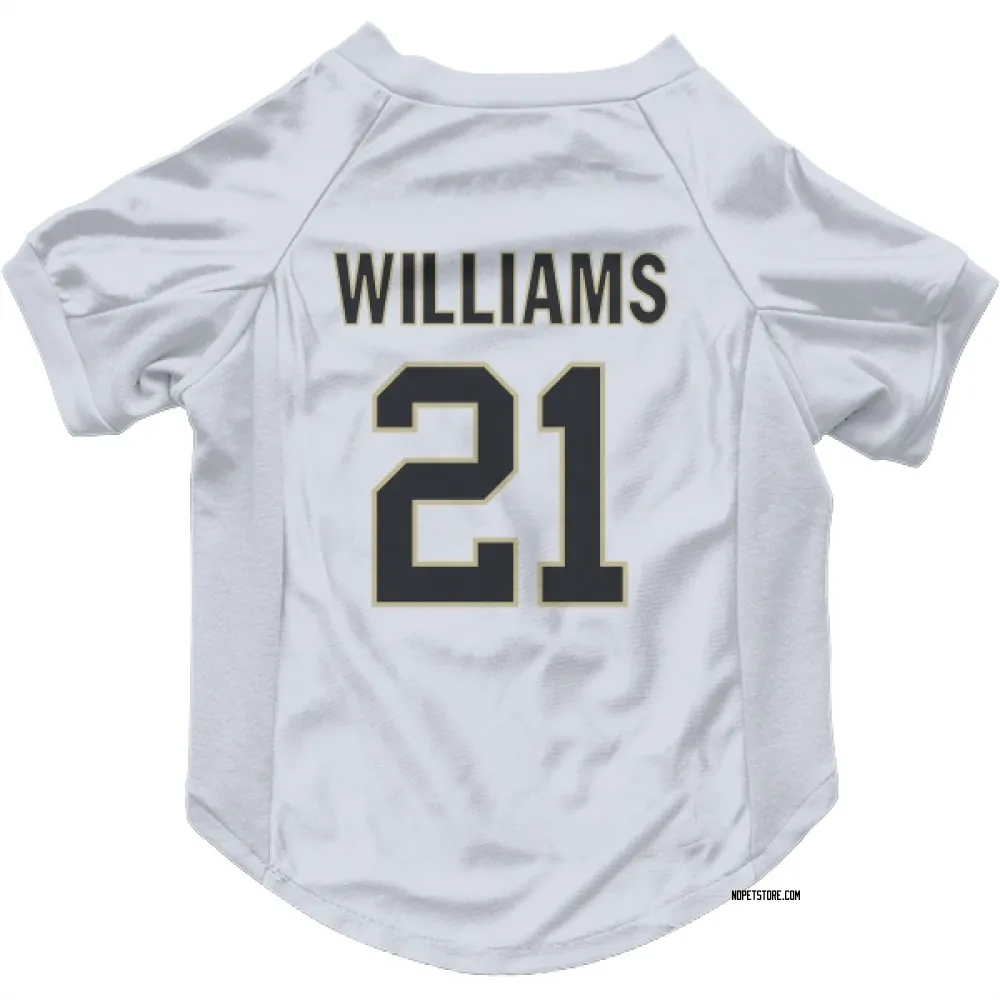New Orleans Saints Jamaal Williams White Pet Jersey for Dog & Cat