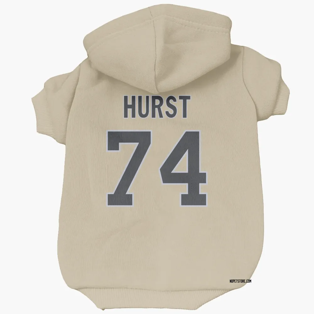 New Orleans Saints James Hurst Gold Pet Hoodie for Dog & Cat