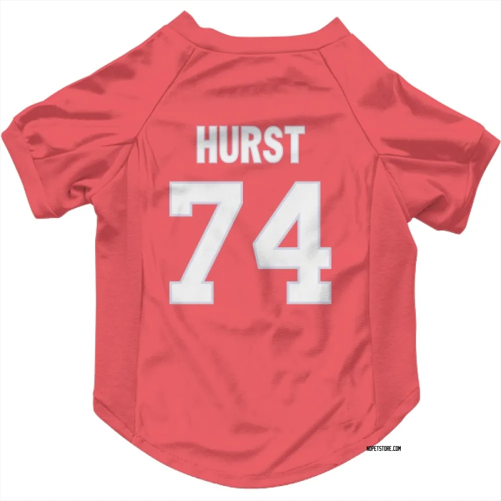 New Orleans Saints James Hurst Pink Pet Jersey for Dog & Cat