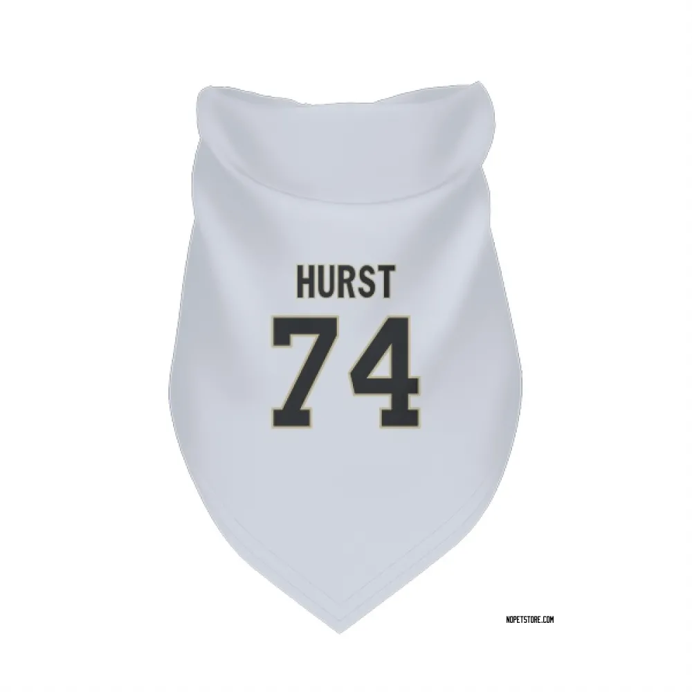New Orleans Saints James Hurst White Pet Bandana for Dog & Cat