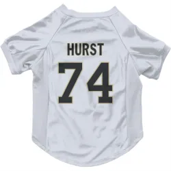 New Orleans Saints James Hurst White Pet Jersey for Dog & Cat