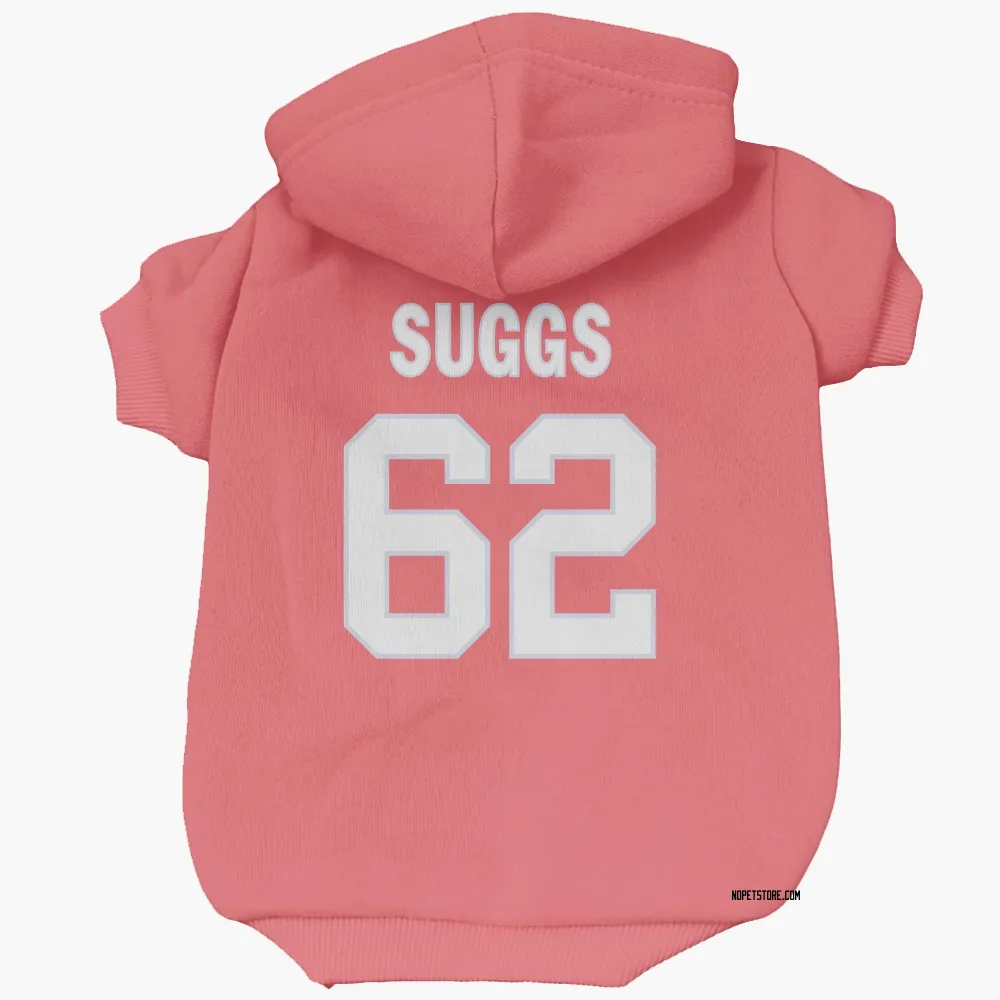 New Orleans Saints Jay'viar Suggs Pink Pet Hoodie for Dog & Cat