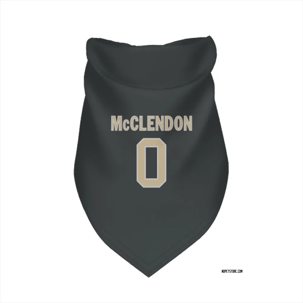 New Orleans Saints Jeremiah McClendon Black Pet Bandana for Dog & Cat