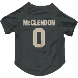 New Orleans Saints Jeremiah McClendon Black Pet Jersey for Dog & Cat