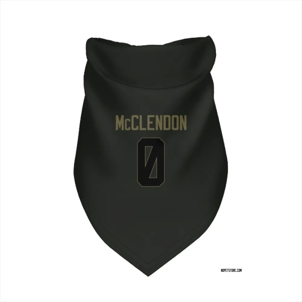 New Orleans Saints Jeremiah McClendon Black Service Pet Bandana for Dog & Cat