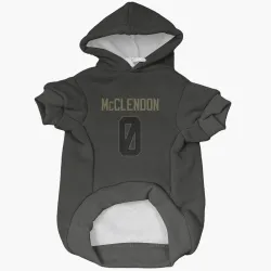 New Orleans Saints Jeremiah McClendon Black Service Pet Hoodie for Dog & Cat