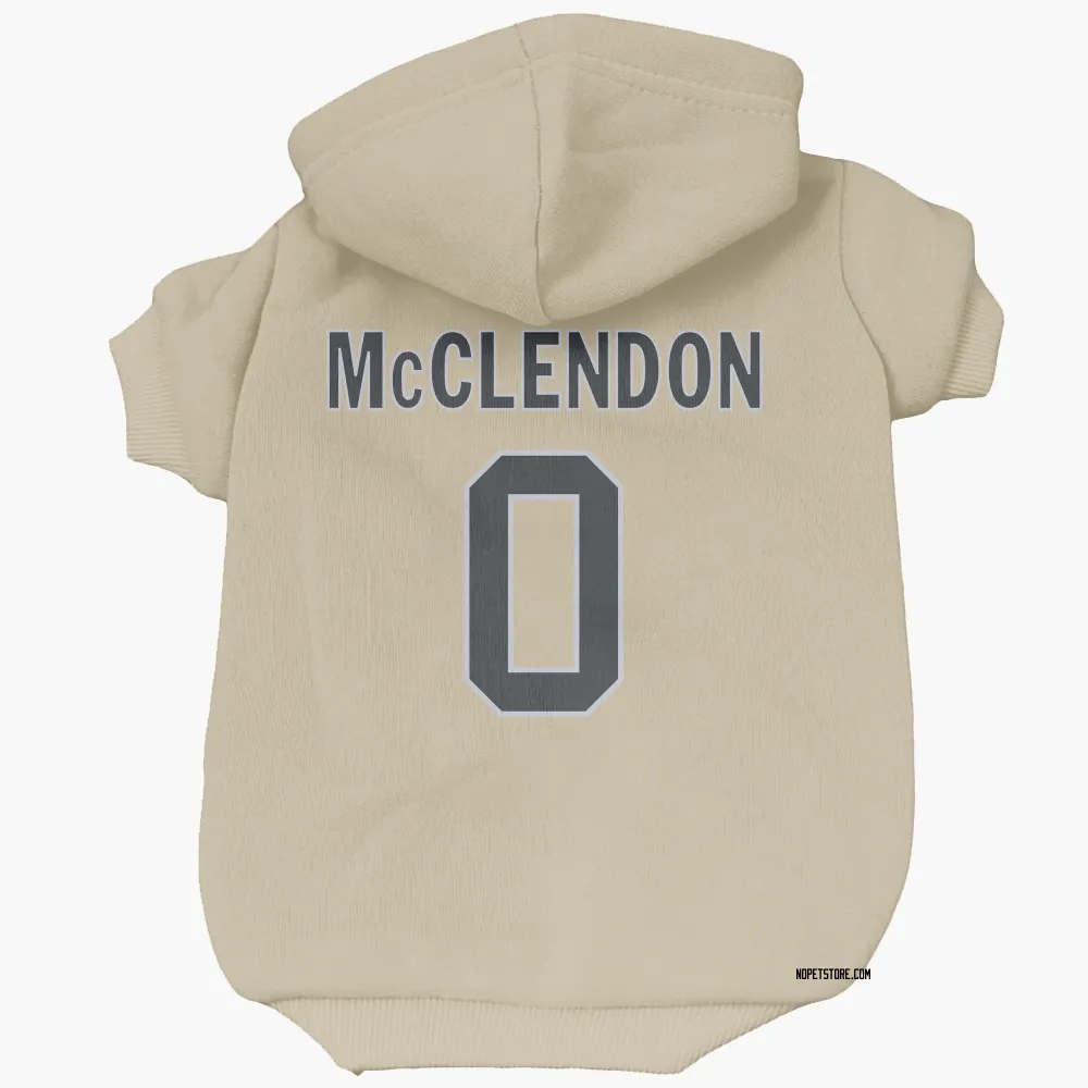 New Orleans Saints Jeremiah McClendon Gold Pet Hoodie for Dog & Cat