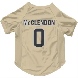 New Orleans Saints Jeremiah McClendon Gold Pet Jersey for Dog & Cat