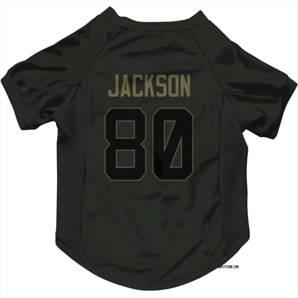 New Orleans Saints Jermaine Jackson Black Service Pet Jersey for Dog & Cat