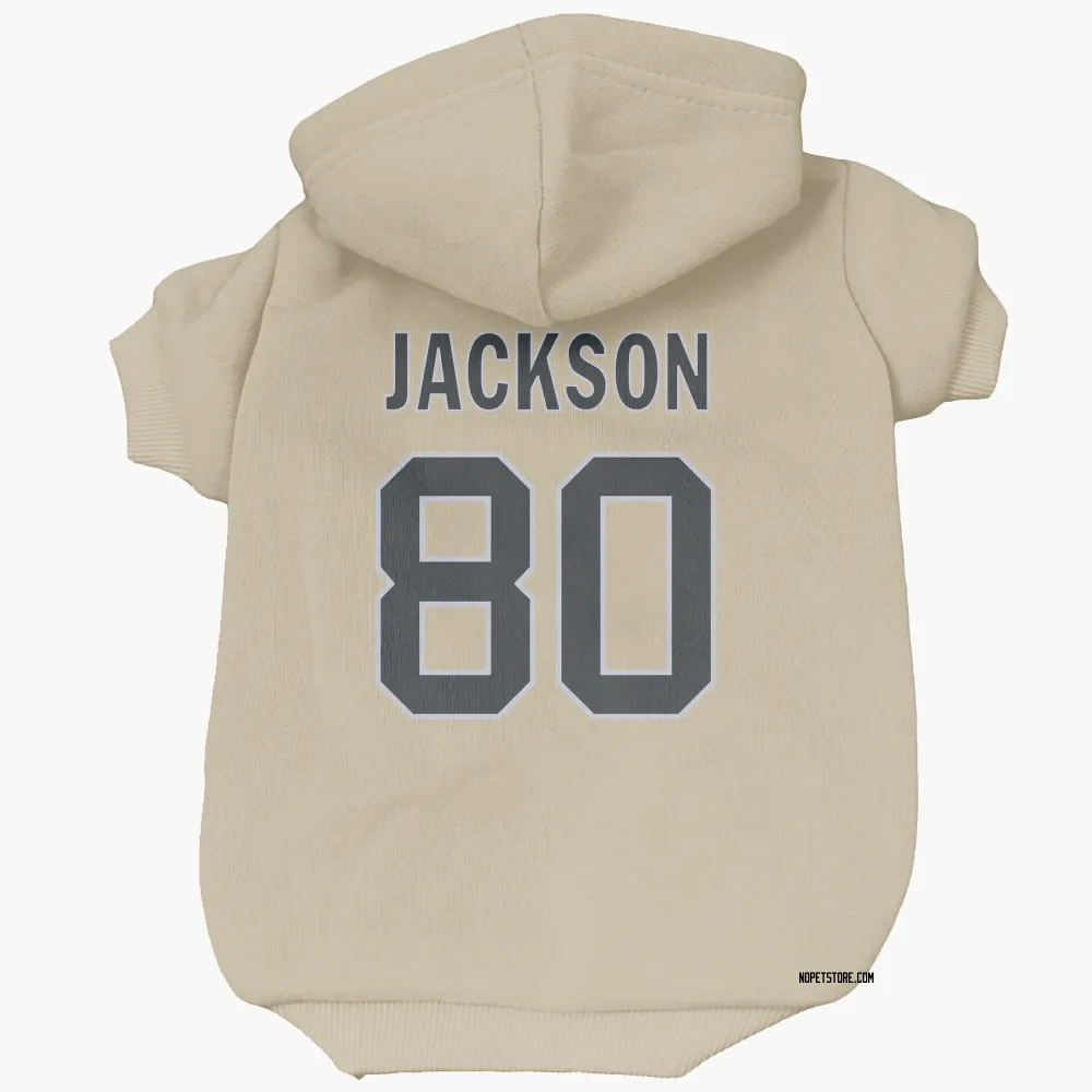 New Orleans Saints Jermaine Jackson Gold Pet Hoodie for Dog & Cat