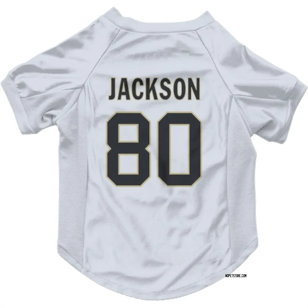 New Orleans Saints Jermaine Jackson White Pet Jersey for Dog & Cat