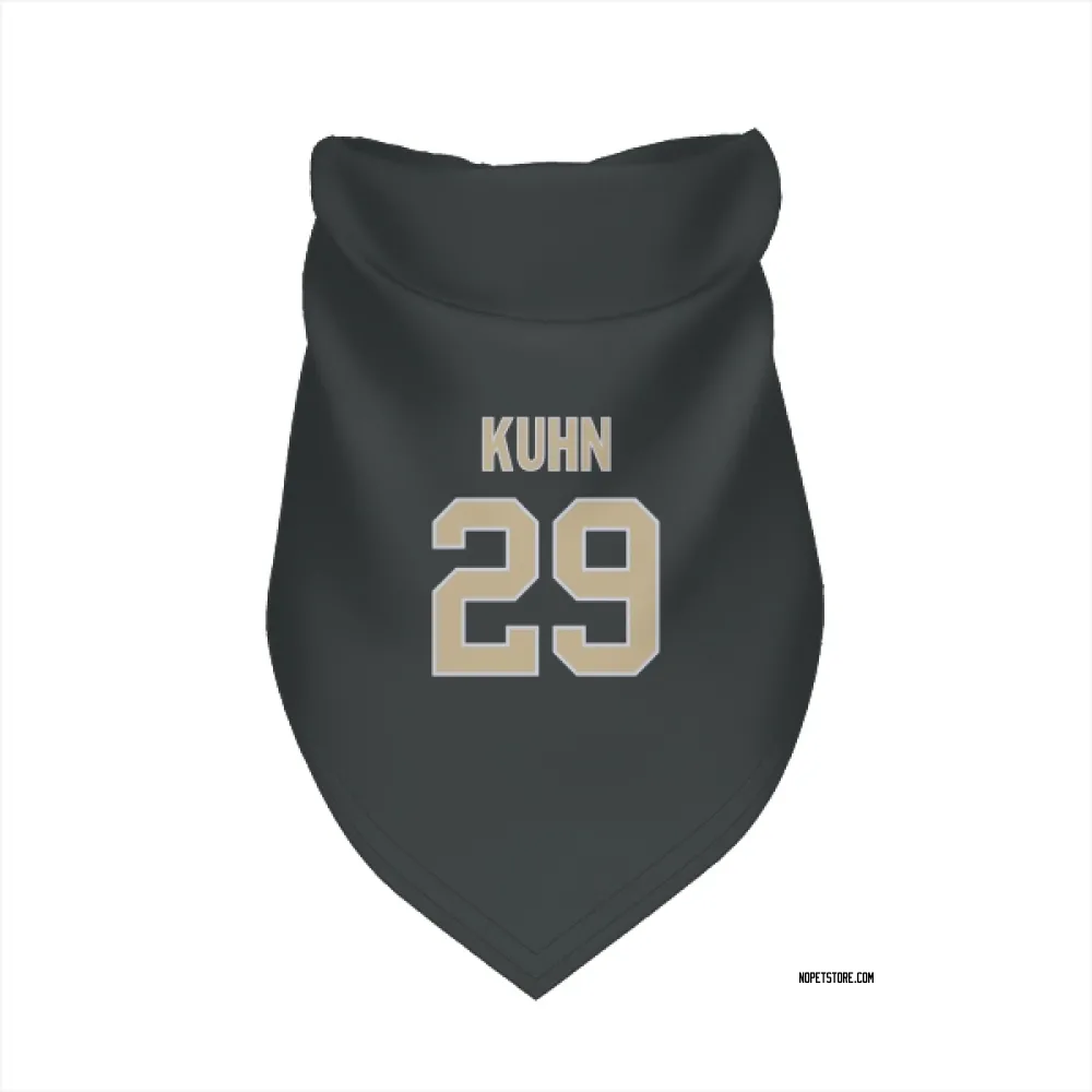 New Orleans Saints John Kuhn Black Pet Bandana for Dog & Cat