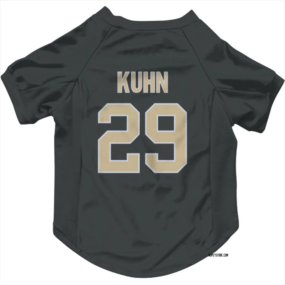 New Orleans Saints John Kuhn Black Pet Jersey for Dog & Cat