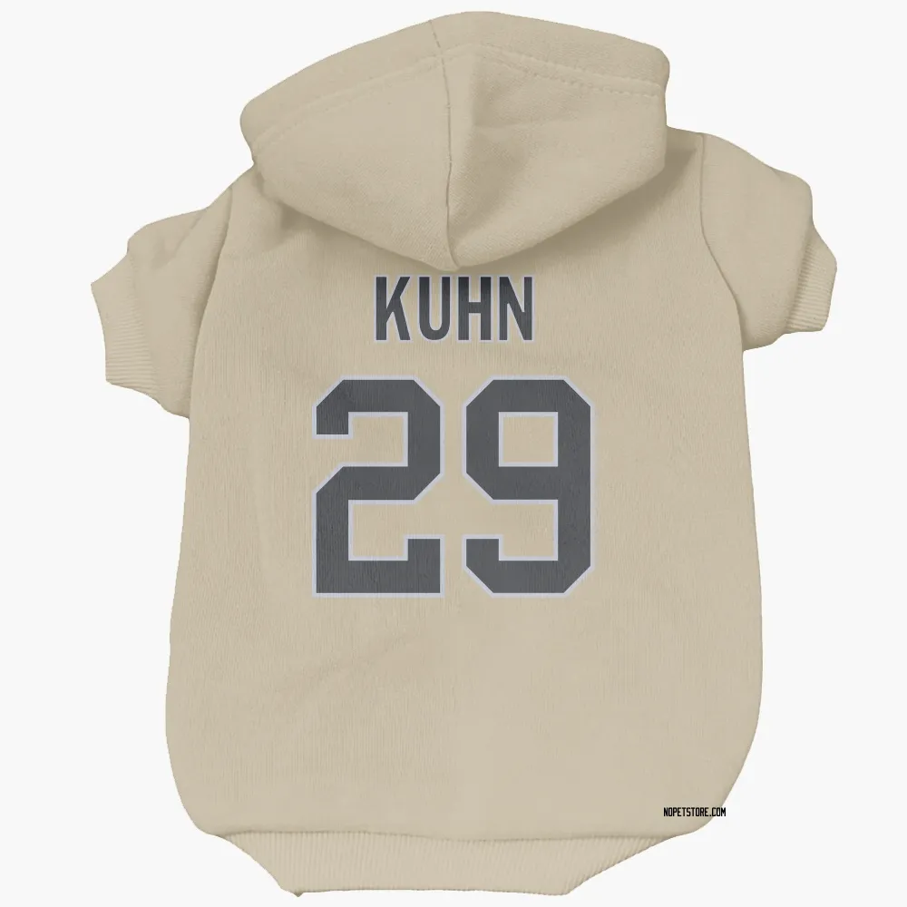 New Orleans Saints John Kuhn Gold Pet Hoodie for Dog & Cat