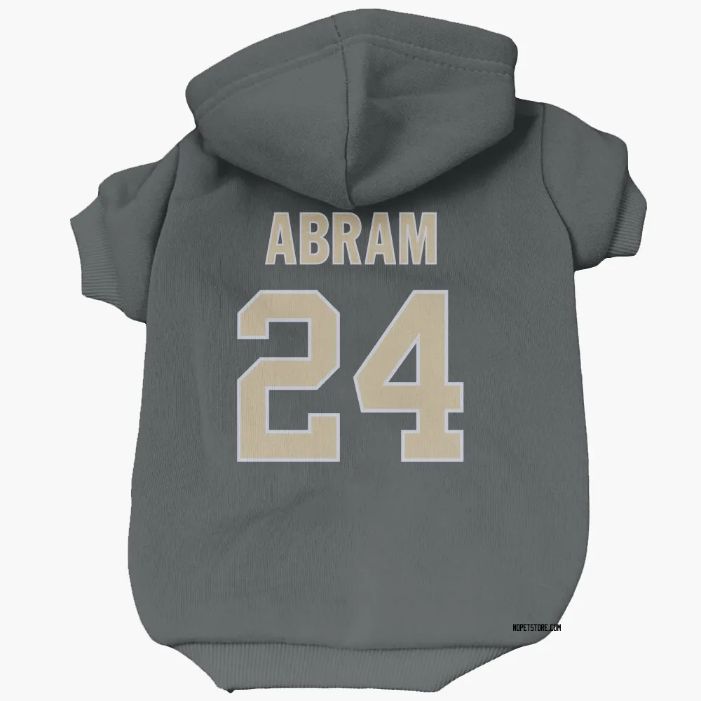 New Orleans Saints Johnathan Abram Black Pet Hoodie for Dog & Cat