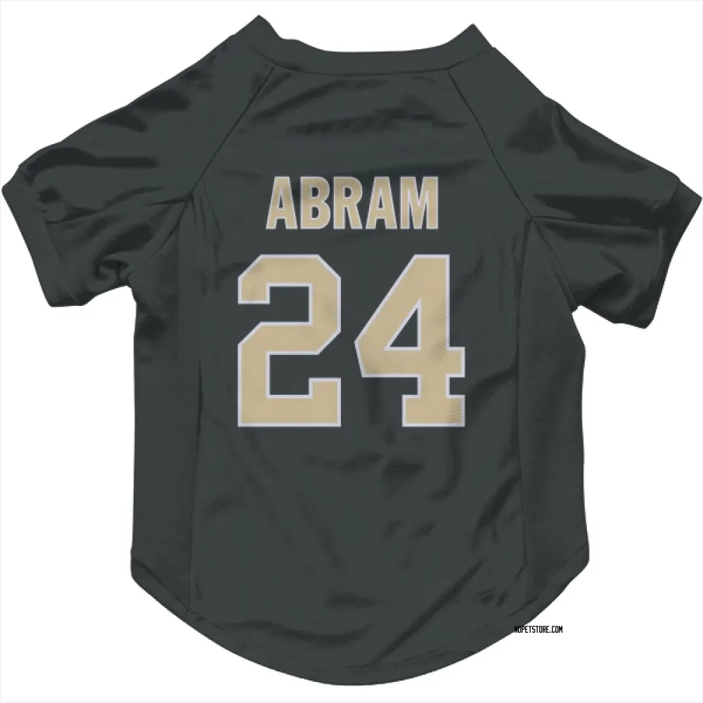 New Orleans Saints Johnathan Abram Black Pet Jersey for Dog & Cat