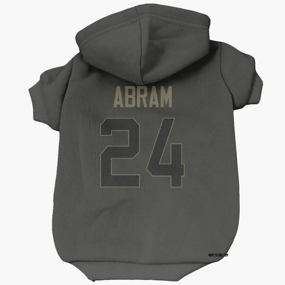 New Orleans Saints Johnathan Abram Black Service Pet Hoodie for Dog & Cat
