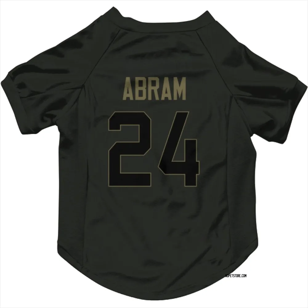 New Orleans Saints Johnathan Abram Black Service Pet Jersey for Dog & Cat