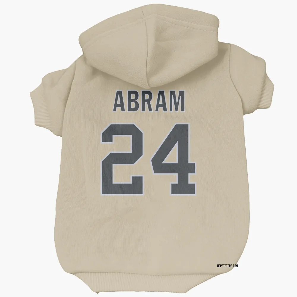 New Orleans Saints Johnathan Abram Gold Pet Hoodie for Dog & Cat