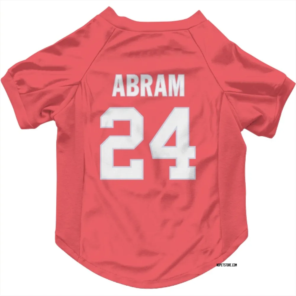 New Orleans Saints Johnathan Abram Pink Pet Jersey for Dog & Cat