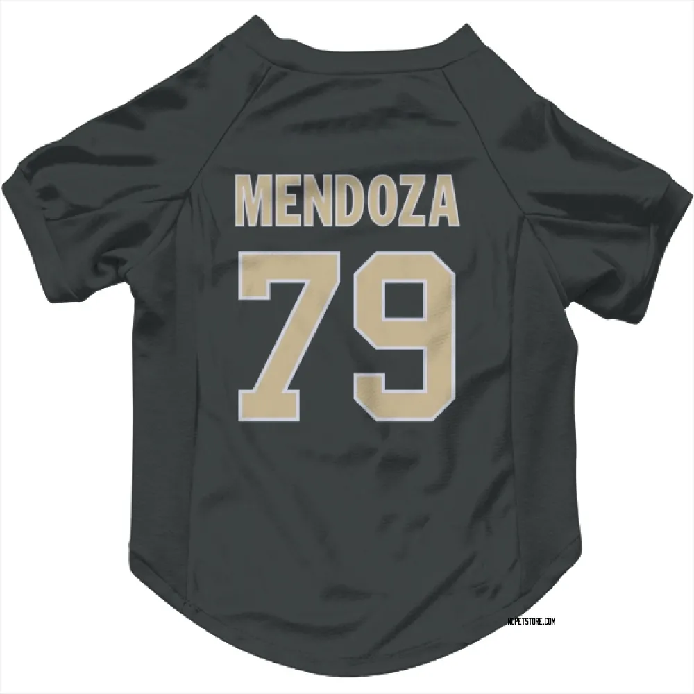 New Orleans Saints Jonathan Mendoza Black Pet Jersey for Dog & Cat