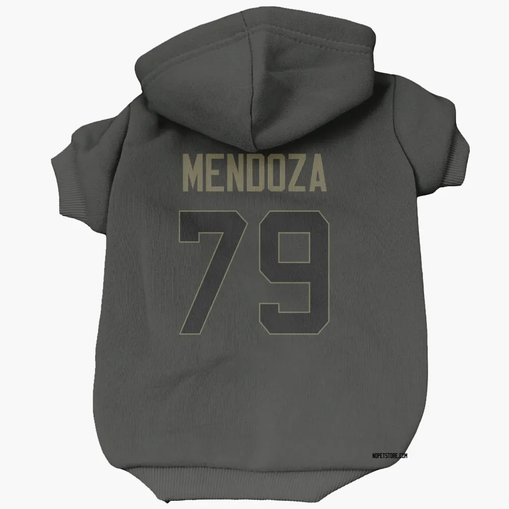 New Orleans Saints Jonathan Mendoza Black Service Pet Hoodie for Dog & Cat