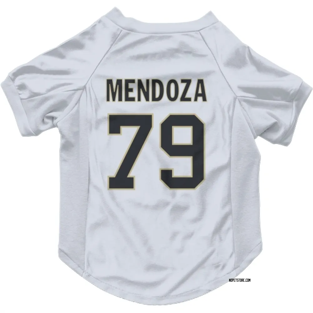 New Orleans Saints Jonathan Mendoza White Pet Jersey for Dog & Cat