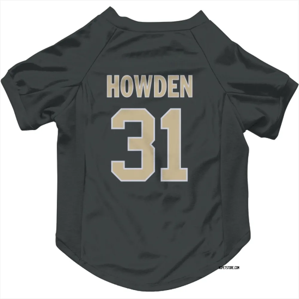 New Orleans Saints Jordan Howden Black Pet Jersey for Dog & Cat